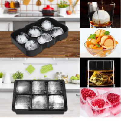 DENSITY COLLECTION Ice Cube Trays Silicone Ice Cube Tray