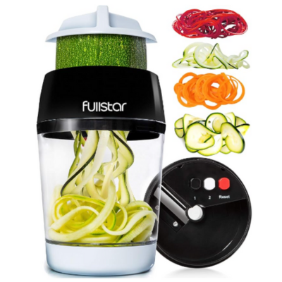 fullstar Plastic 3 In 1 Adjustable Vegetable Spiralizer